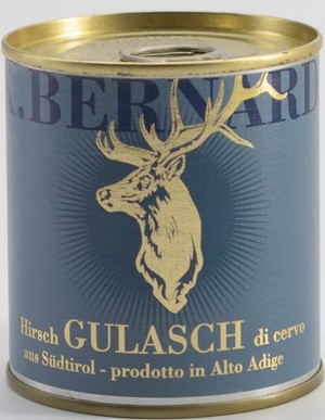 K. Bernadi| Südtiroler Hirschgulasch 240 gr.