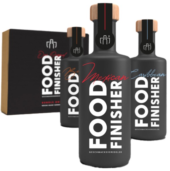 FOODFINISHER | 3er Bundle ONE MEXICAN - BALKAN - CARIBBEAN