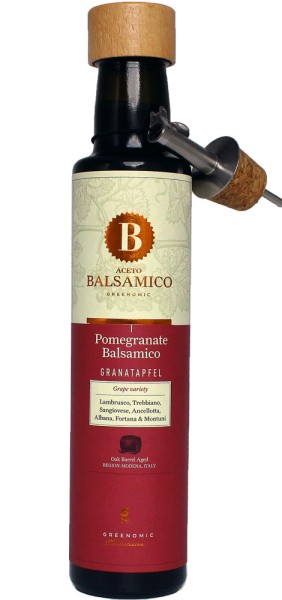Greenomic | Balsamico Essig Pomegranate Granatapfel