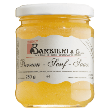 Barbieri | Salsa di pere - Birnen Senf Sauce