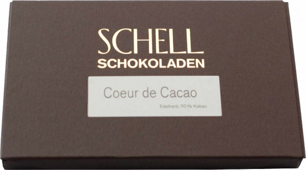 Schell | Coer de Cacao Edelherbe Schokolade