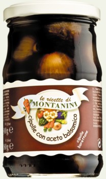 Montanini | Cipolle Borettane in aceto balsamico - eingelegte Borettane Zwiebeln