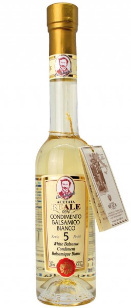 Acetaia Reale | Balsamico Bianco " Serie 5" Weißer Balsamico
