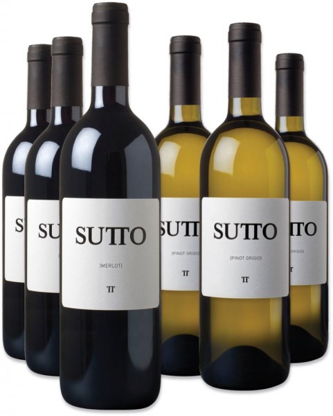 Sutto | 6er Aktionspaket Pinot Grigio - Merlot