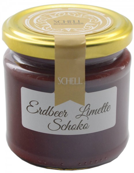 Schell | Erdbeer-Limette-Schoko-Konfitüre