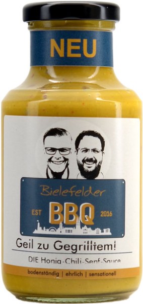 Bielefelder BBQ | Geil zu Gegrilltem | Honig-Chili-Senf-Sauce