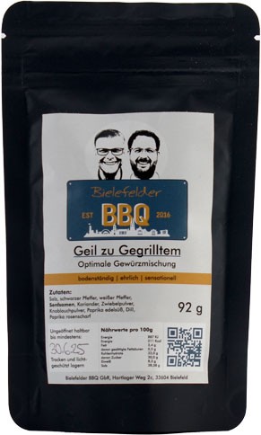Bielefelder BBQ | Geil zu Grillen Gewürzmischung