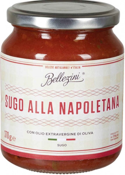 Bellezini | Sugo alla Napoletana - Italienische Tomatensauce mit Gemüse u. Zwiebeln