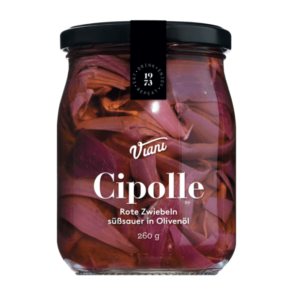 Viani | Cipolle Rote Zwiebeln süßsauer in Olivenöl