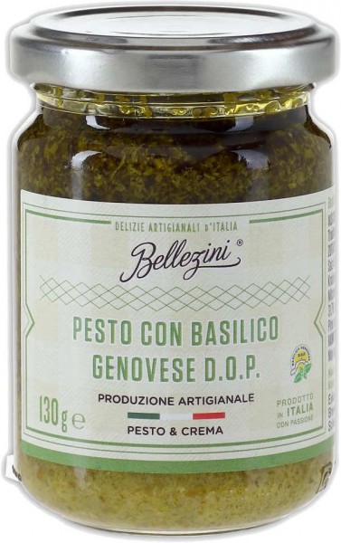 Bellezini | Pesto con Basilico Genovese D.O.P. - italienisches Pesto