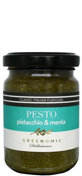 Greenomic | Pesto Pistacchio e Menta - mit Pistazien und Minze