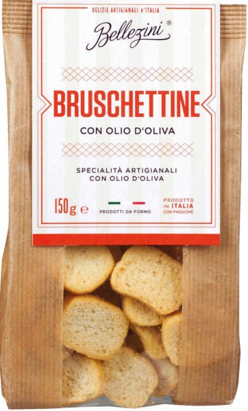 Bellezini | Bruschettine all'olio extra vergine di oliva