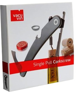 VacuVin | Single Pull Corkscrew - Einhebel Korkenzieher