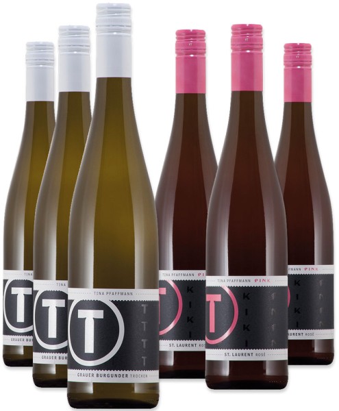 Weinpaket Tina Pfaffmann mit Grauburgunder und Rosé
