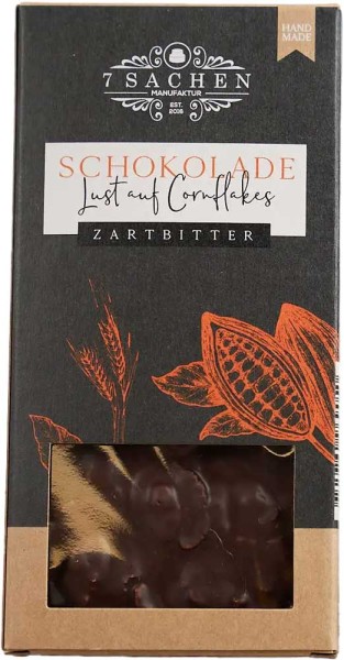 7 Sachen Manufaktur | Zartbitter Cornflakes Schokolade
