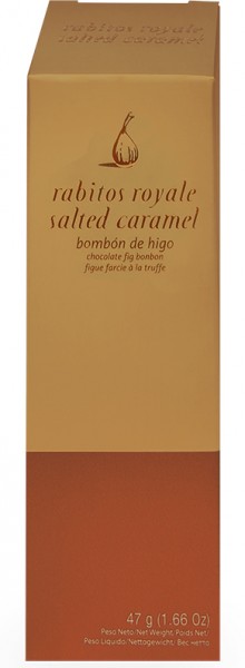 La Higuera| Rabitos Royale salted caramel - Feigenpraline mit salzigem Karamell