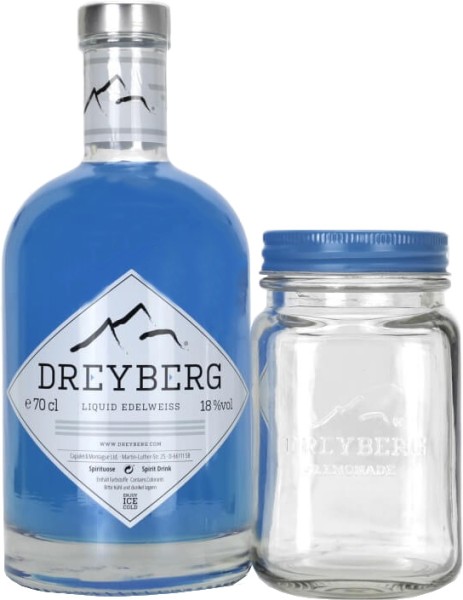 Dreyberg | Liquid Edelweiss OnPack "Mason Jar"