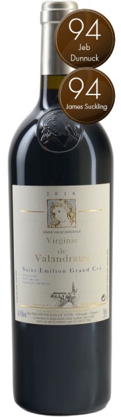 Château Valandraud | Virginie de Valandraud Saint Emilion Grand Cru 2016
