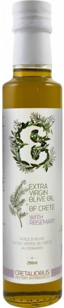 Cretalicious | Olivenöl extra vergine mit Rosmarin