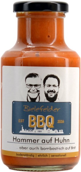 Bielefelder BBQ | Hammer auf Huhn Grillsauce